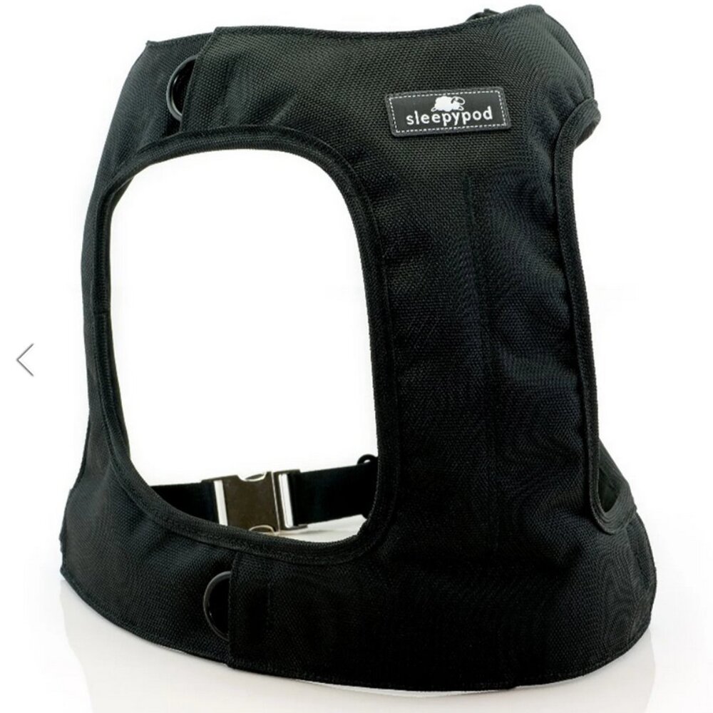 Sleepypod Clickit Terrain Plus black dog harness M crash-tested